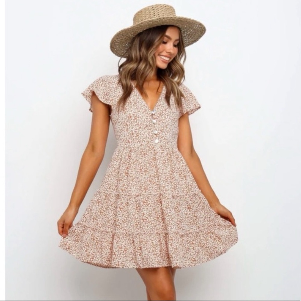 Petal and Pup Dancer Dress NWOT